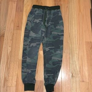 Camo sweatpants
